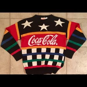 vintage coca cola sweater